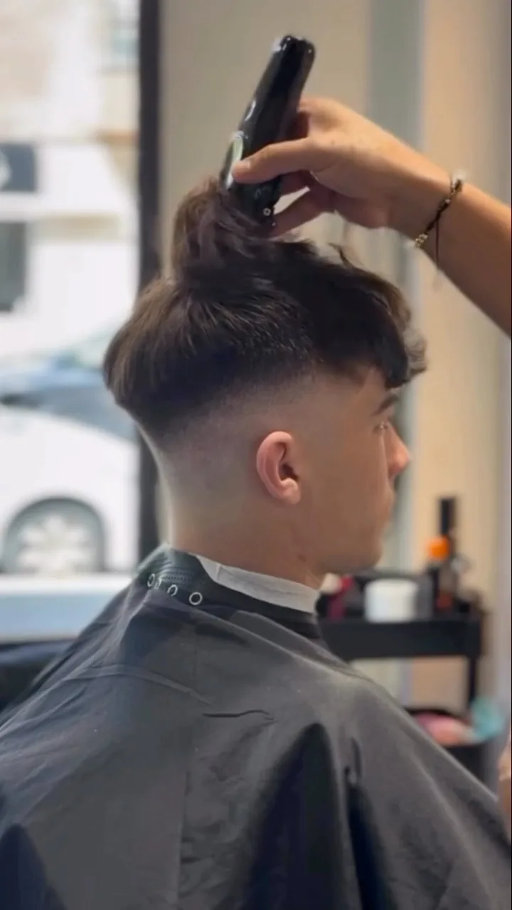 Degradado de perfil durante el trabajo en Runway